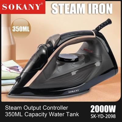 外贸出口SOKANY2098电熨斗家用蒸汽熨斗插电蒸汽熨斗STEAM IRON