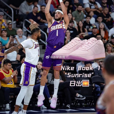 Nike/耐克 Book 1 EP德文布克 耐磨防滑低帮实战篮球鞋HJ5355-600