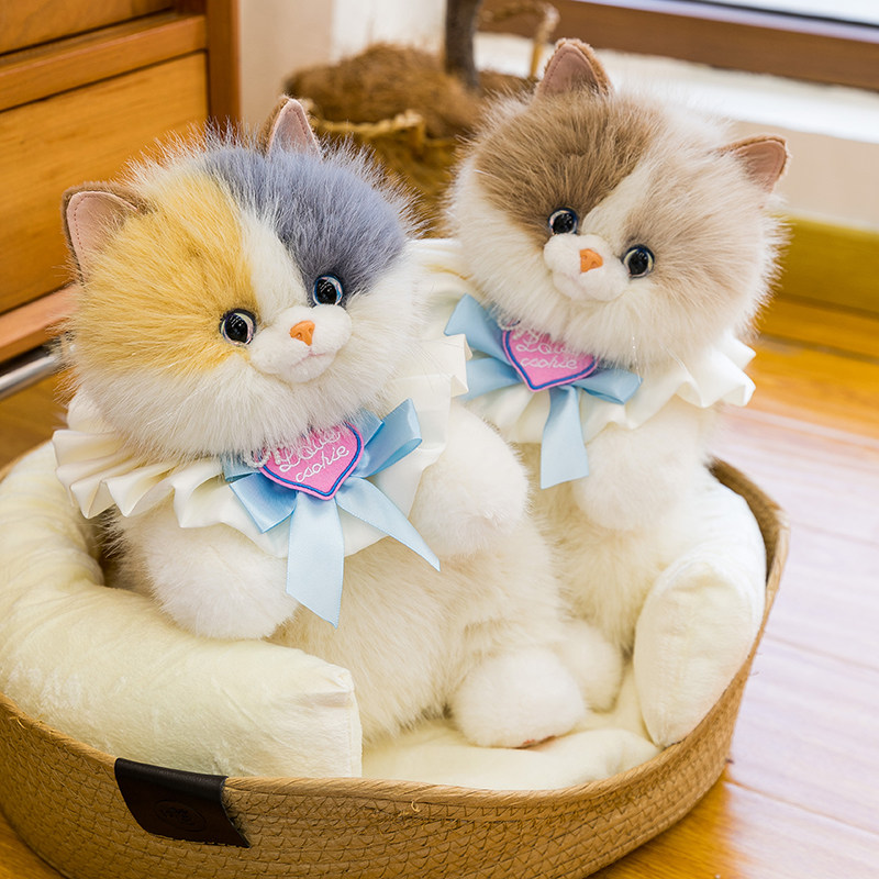 仿真会叫布偶猫毛绒玩具公仔双肩背包小猫咪儿童玩偶女孩生日礼物,玩具/童车/益智/积木/模型,毛绒/玩偶/公仔/布艺类玩具,淘宝优惠券,粉丝福利购,淘宝优惠卷