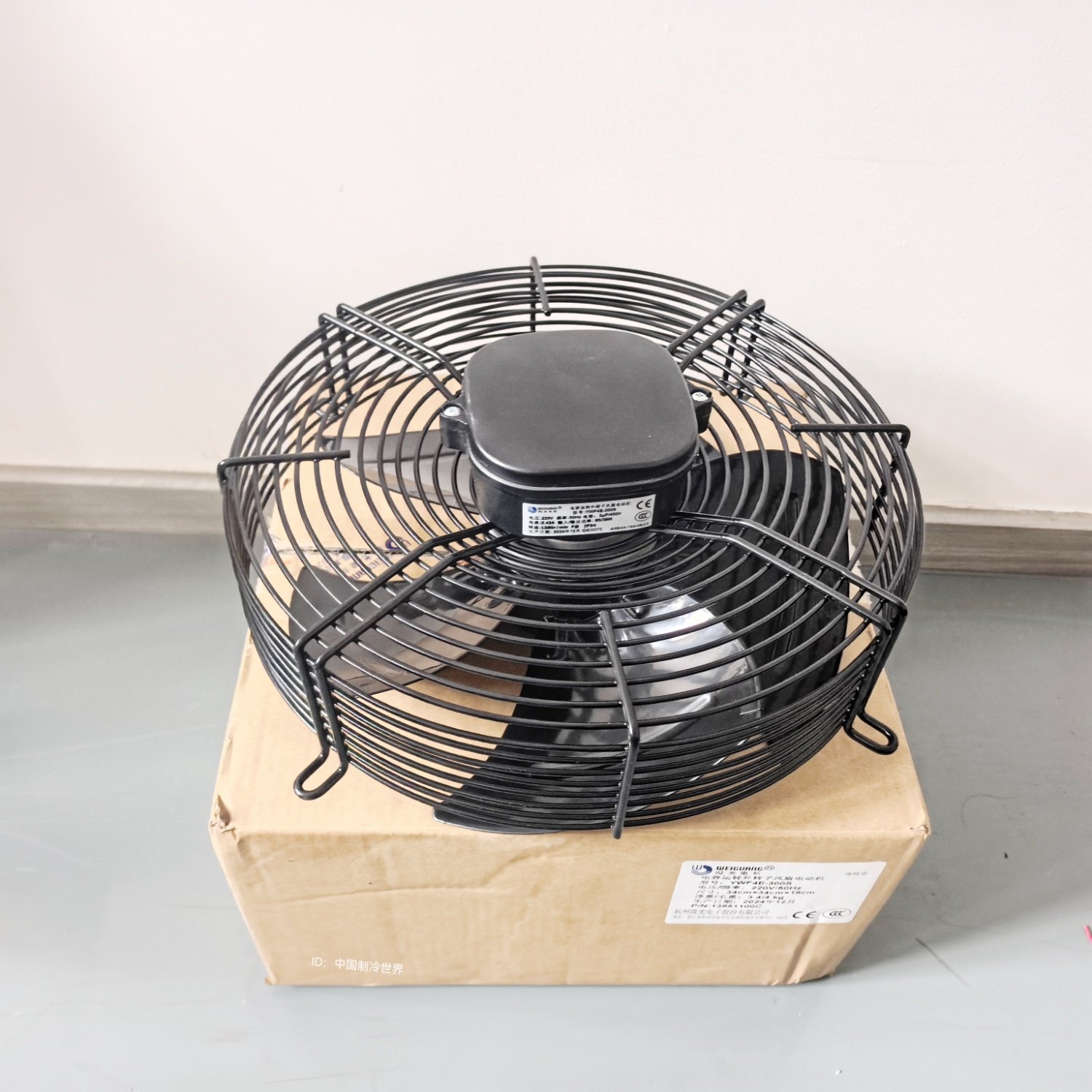 微光外转子轴流AxialFanYWF4E-300S带盒冷雪库冷风