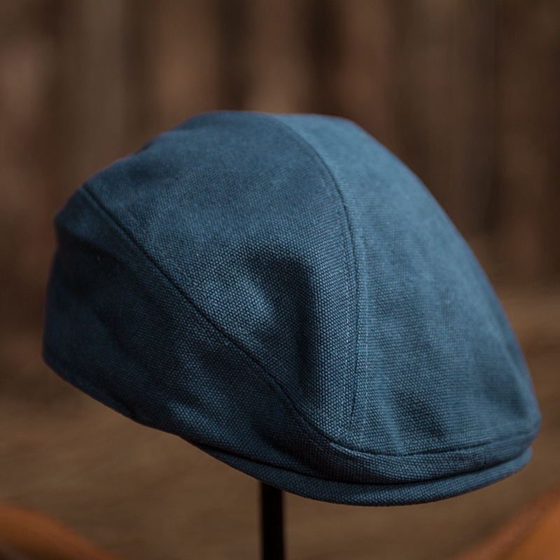 英伦风复古羊毛简约贝雷帽鸭舌帽