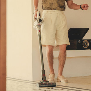 纯棉商务休闲直筒百慕大五分裤 SOARIN英伦风复古那不勒斯短裤 男