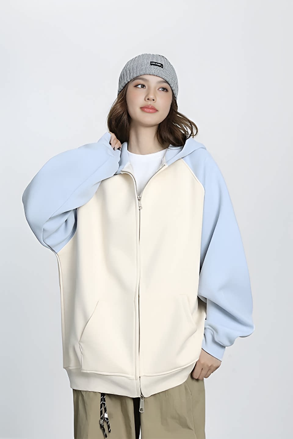 2025秋季新款开衫卫衣A336-2-VBP97V-特P48（60%棉40%聚酯纤维）,男装卫衣,电商A336-2