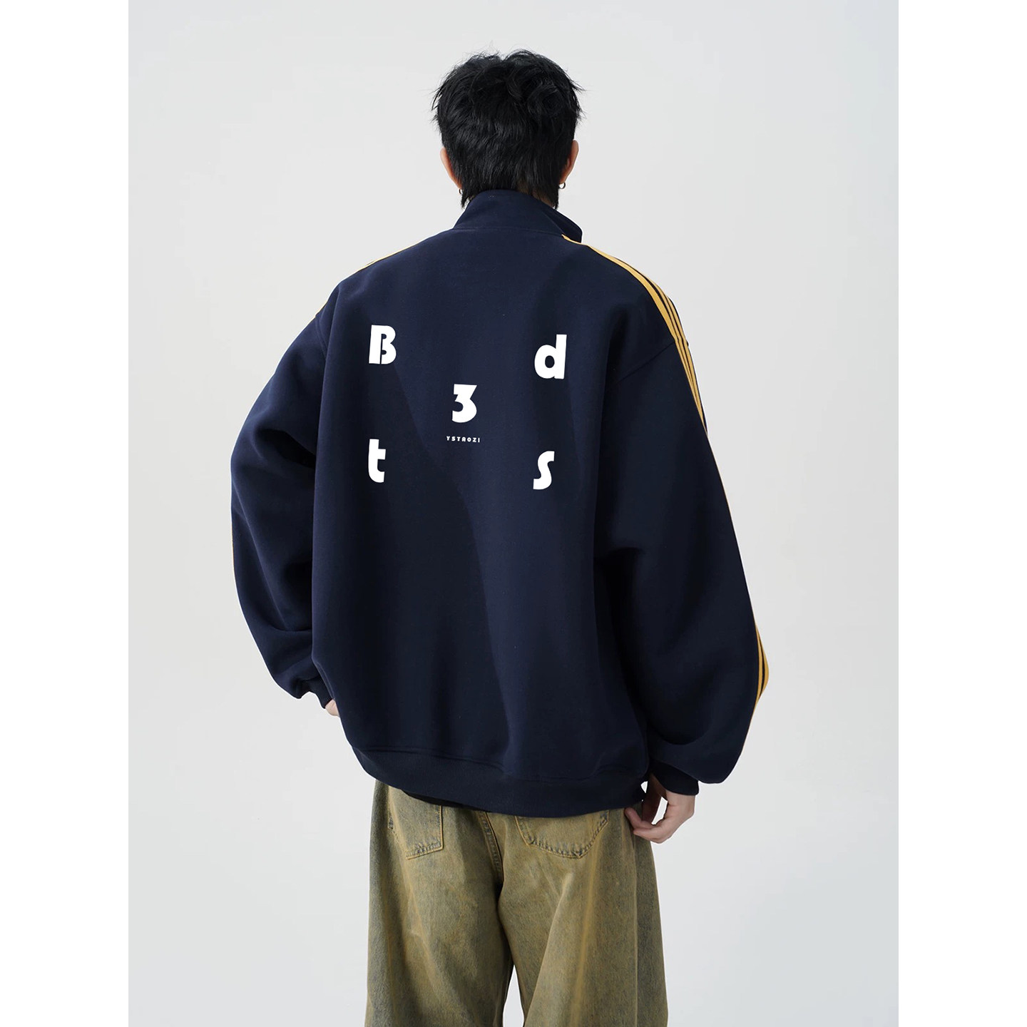 2025开衫卫衣420克华棉A336-2-V823V-特P75（60%棉40%聚酯纤维）,男装卫衣,电商A336-2