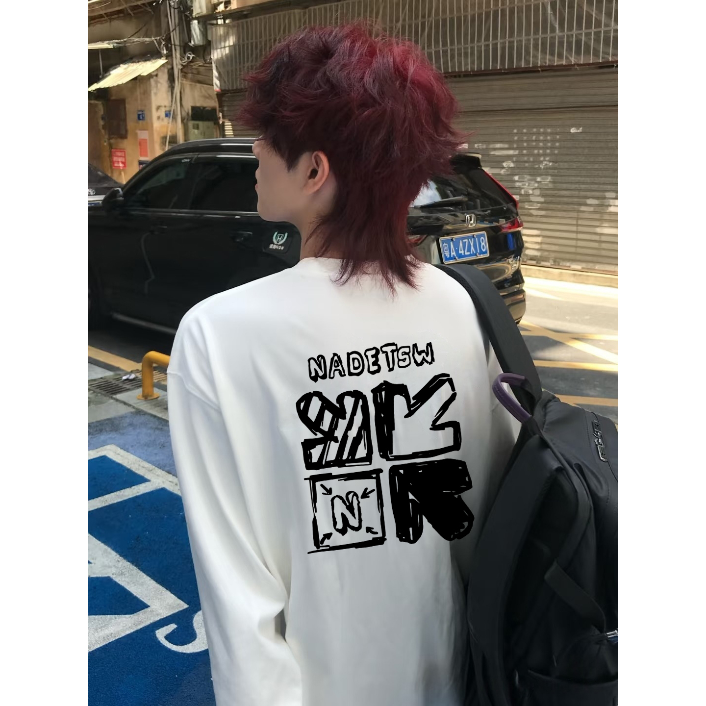 2025秋季新款长袖T恤270克双纱 A336-2-V605V-P38-限价58（纯棉），男装T恤，电商A336-2