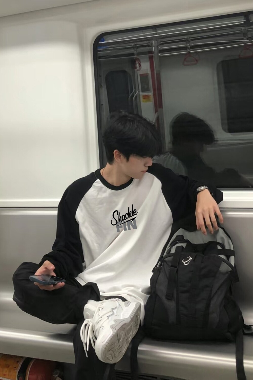2025秋季新款长袖T恤270克双纱A336-2-V640V-特P43（纯棉）,男装T恤,电商A336-2