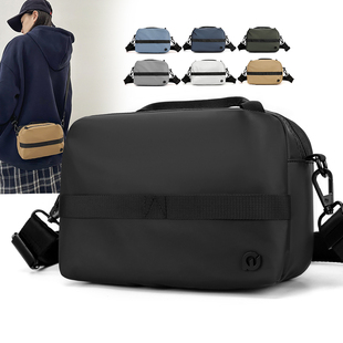 2024新款简约男包小方包休闲斜挎包潮流百搭包包单肩包女包手机包