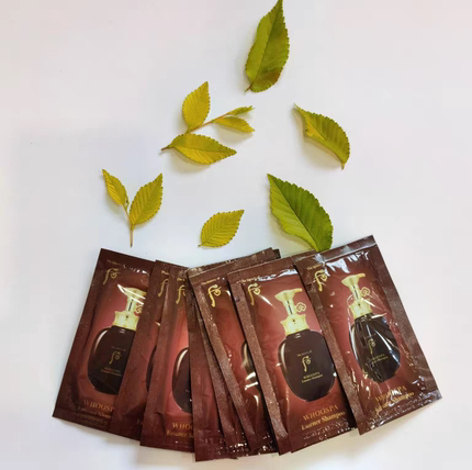 Whoo后津率享SPA洗发水小样8ml/片滋养修护光泽拱辰享旅行装