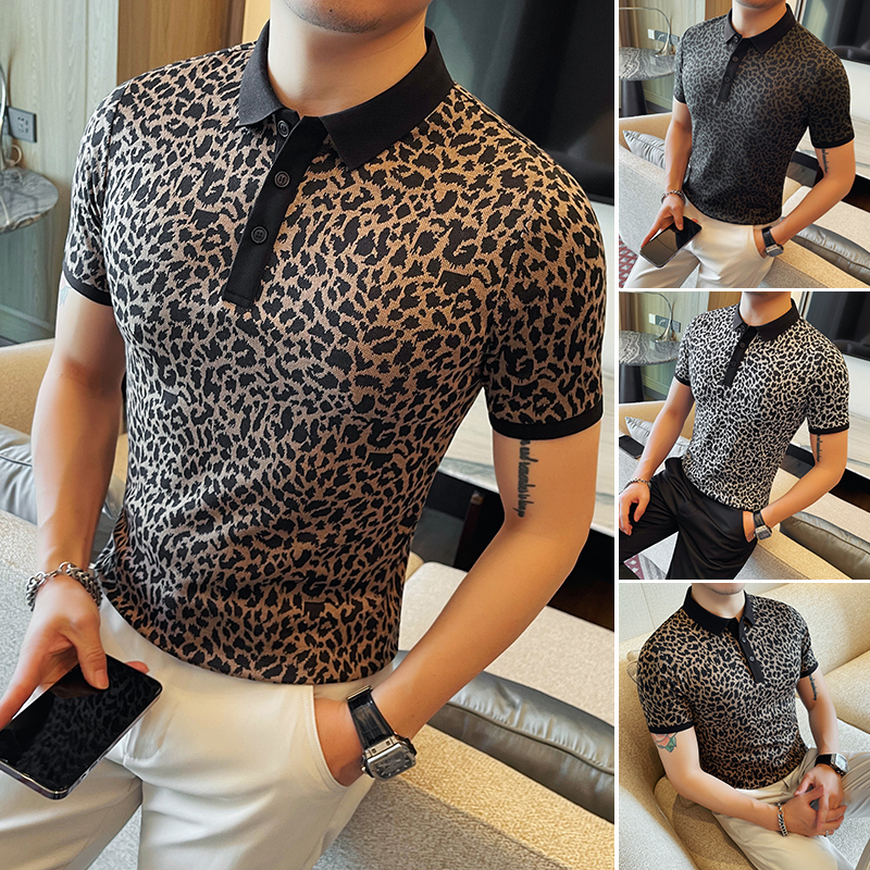 痞帅polo衫男短袖高级感潮流t恤