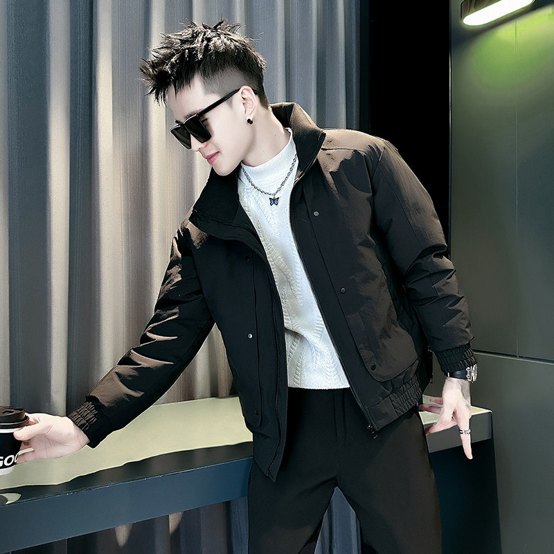 冬季加厚棉衣男士今年流行羽绒服