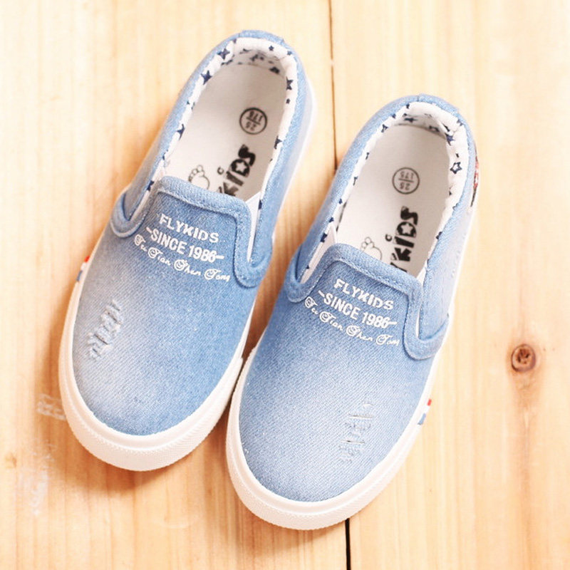 Chaussures enfants en toile suture de voiture pour printemps - semelle tendon - Ref 1037522 Image 4