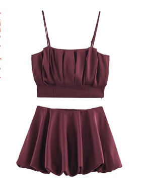 气球版型吊带上衣半裙 7969256 9532606~VEN&TELLA秋冬欧美风