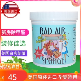 air 美国bad sponge白宫御用空气净化剂新房车祛除甲醛家用清除剂