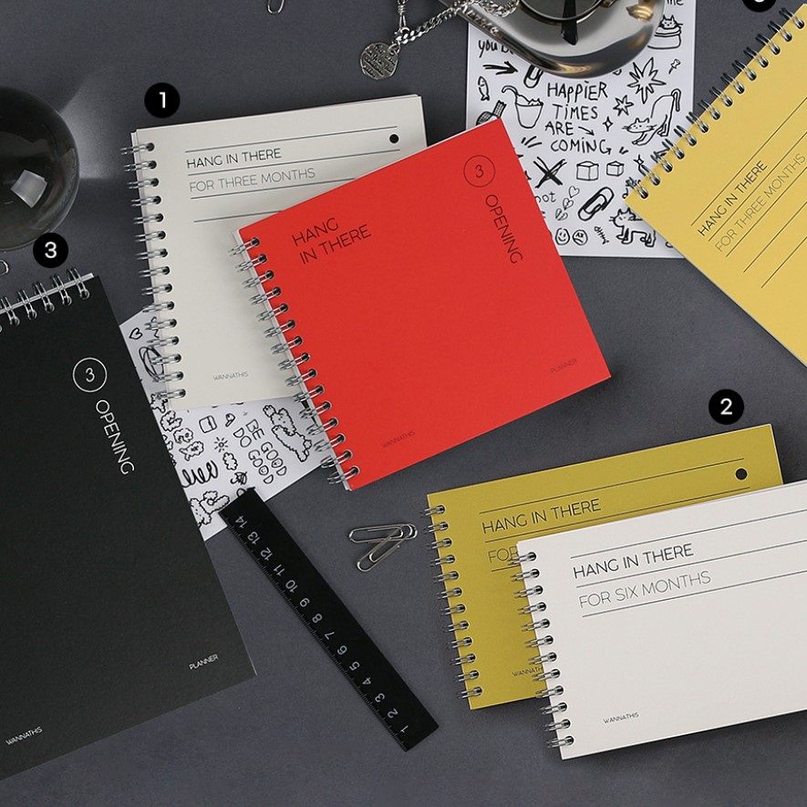 wannathis6个月半年日程记事本