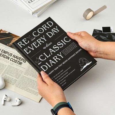 Ardium硬面手账本万年历周计划本