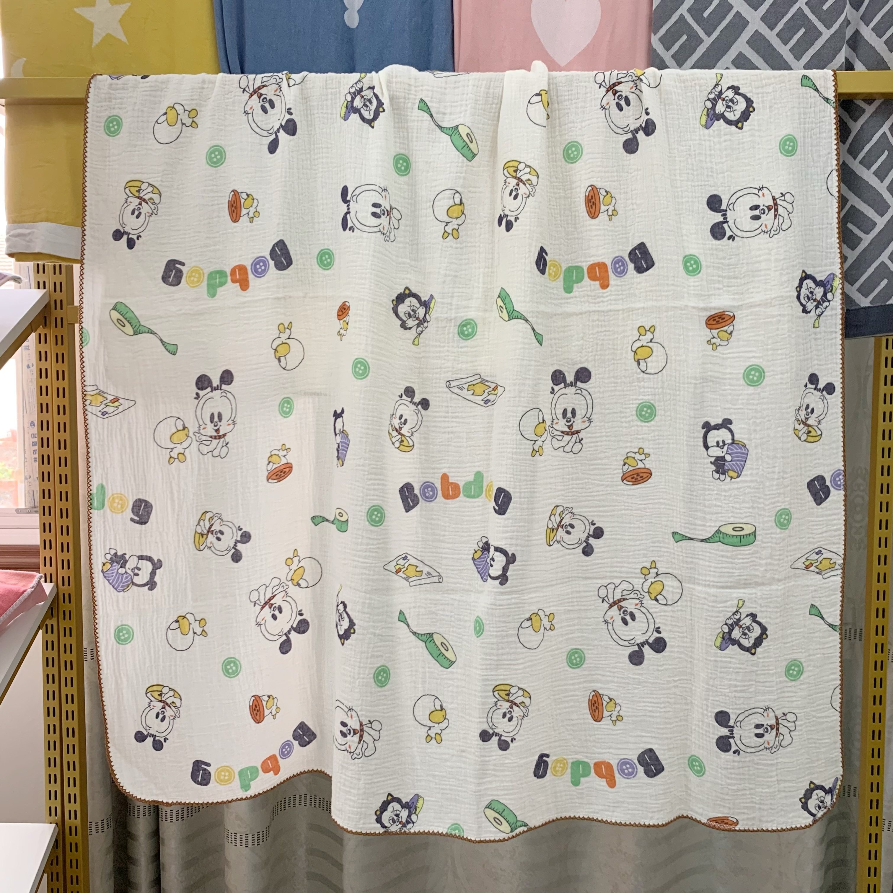 a类双层纱盖毯夏季超薄空调毯纯棉纱布被幼儿园空调被夏凉被床单,床上用品,休闲毯/毛毯/绒毯,淘宝优惠券,粉丝福利购,淘宝优惠卷