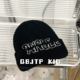 时尚 Q宝家童品秋冬新款 儿童帽子宝宝冬季 针织毛线帽洋气瓜皮帽潮