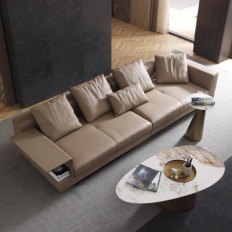 意式极简康纳利沙发小户型意式简约时尚现代客厅三四人位头层