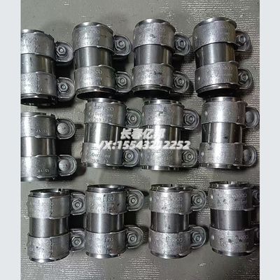 大众宝来高尔夫4朗逸蔚领朗行消音器夹子卡箍排气管双管接头原厂