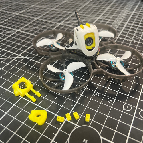 BETAFPV 75pro 小O4air减轻抖动镜头壳 天线固定座 消除果冻TPU95
