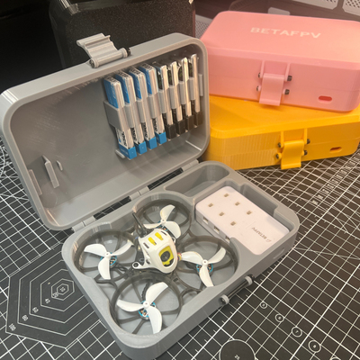 BETAFPV 75pro收纳盒 适配百达充电器 耐用防摔有效保护 3D打印件