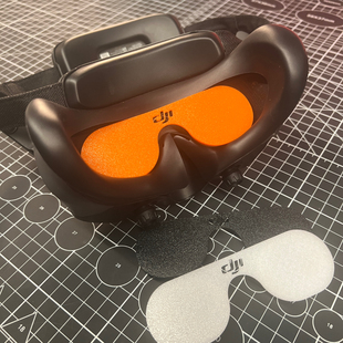 Goggles3飞行眼镜保护盖g3镜片保护套 avata2 防尘盖防刮花TPU95