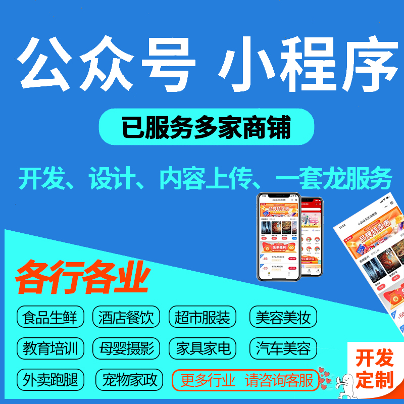 珠海小程序开发APP开发抖音微企业形象VI设计