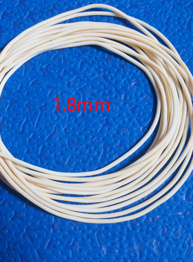 1.8毫米乳胶丝 6倍 高弹力 绑筋 实心钓鱼泻力乳胶失手绳 2-10米