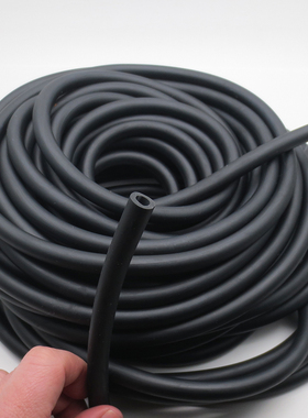 60100 高弹综合健身训练拉力绳器材 空心圆形乳胶橡皮筋套管1-10m
