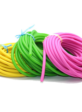 5米4070 3060 高弹力拖挂弹弓圆皮筋 抗冻 耐磨弹工橡皮筋乳胶管