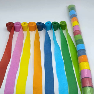 音乐节高空彩带气炮机彩纸耗材演唱会气氛喷纸开业庆典阻燃纸彩条