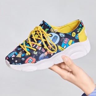 女鞋 潮春季 新品 Tt&Mm 休闲鞋 舒适单鞋 帆布时尚 汤姆斯防滑妈妈布鞋