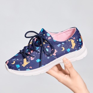 女鞋 潮春季 新品 Tt&Mm 休闲鞋 舒适单鞋 布面时尚 汤姆斯防滑妈妈布鞋