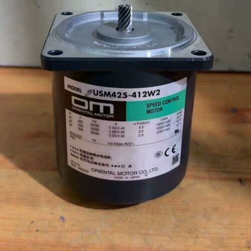 议价日本东方USM425-412W2调速电机 OM 拆机 现货