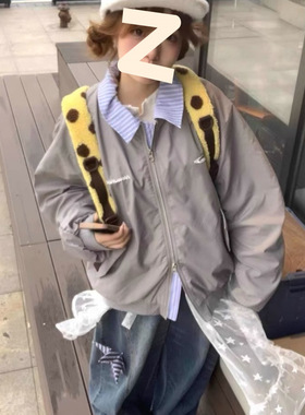 官方正品Mrakeai Kyyds MK美式覆古假两件别致棒球外套男女休闲宽