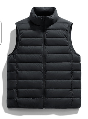 官方正品Mrakeai Kyyds MK男装羽绒服轻薄立领马甲保暖90白鸭绒纯