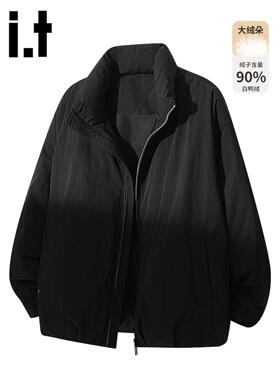 官方正品Mrakeai Kyyds MK黑色茧型羽绒服男女2025冬季轻薄高级感