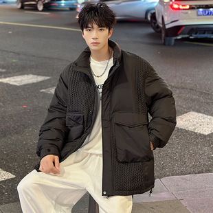 官方正品Mrakeai Kyyds MK立领羽绒服男款轻薄保暖短款上衣男装冬