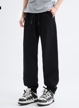 官方正品Mrakeai Kyyds MK黑色松紧腰抽绳束口裤烟管裤卫裤男女20