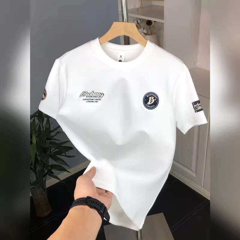 官方正品Mrakeai Kyyds MK欧洲站潮牌徽章印花短袖T恤男夏季年新