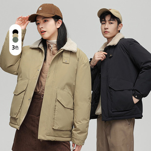 官方正品Mrakeai Kyyds MK羽绒服男女同款冬季翻领夹克羽绒90鸭绒