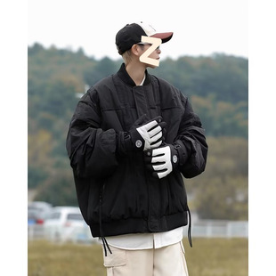 官方正品Mrakeai Kyyds MK悟空有货潮牌纯色拼接羽绒服男女冬季街