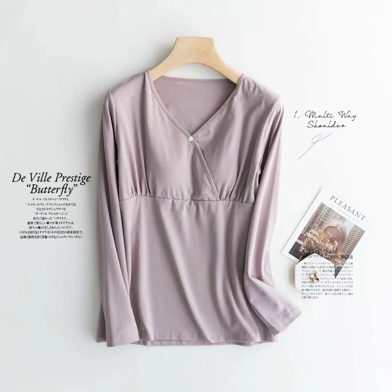 长袖外出产后薄款秋衣