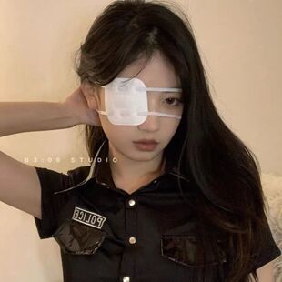 COS二次元动漫道具术后麦粒肿遮挡避光弱视斜视矫正视力单眼罩