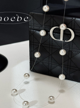 露思同款珍珠项链澳白满天星项链