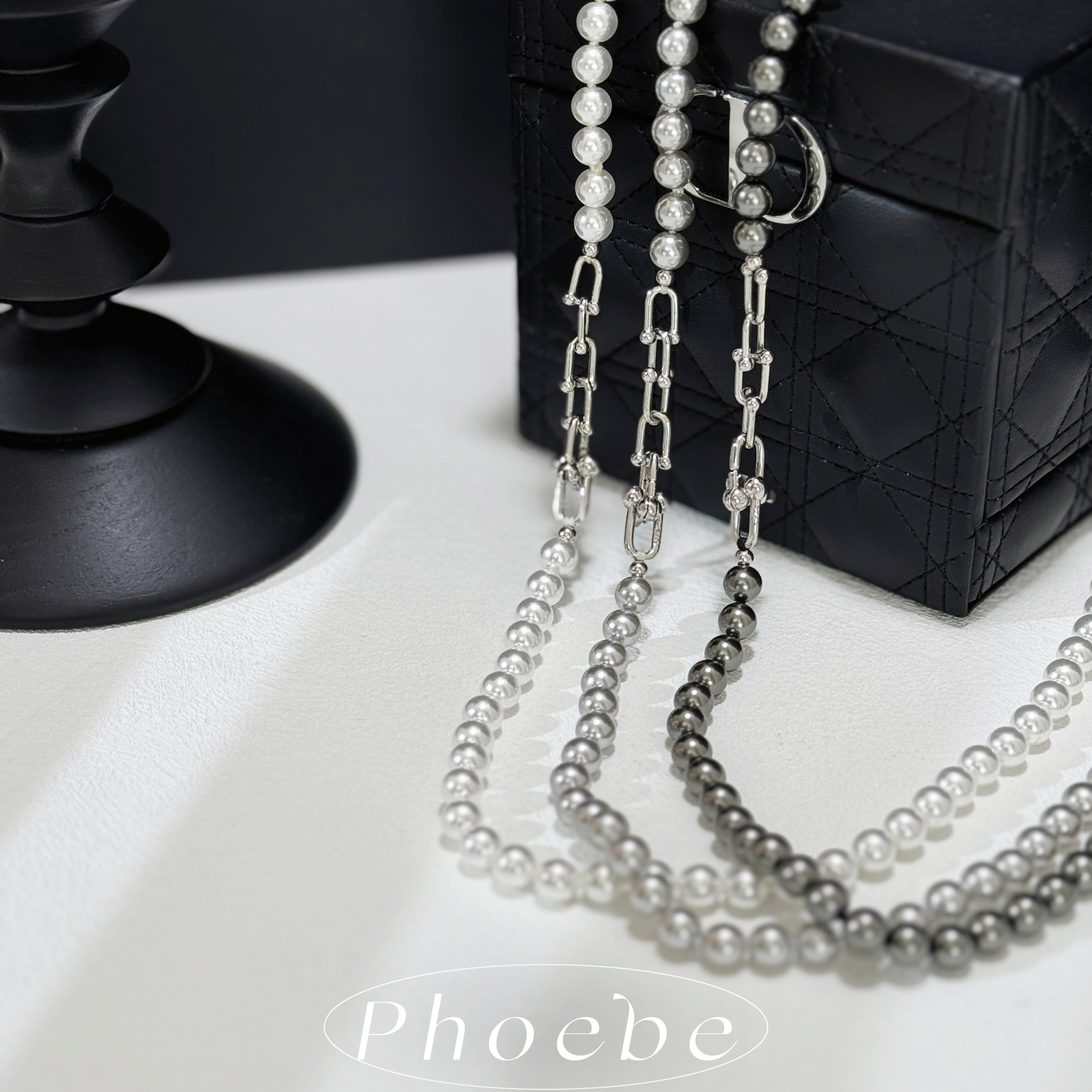 时尚小众S925银珍珠百搭珍珠项链