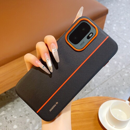 适用oneplus一加Ace6至尊版手机壳新款全包防摔磨砂素皮保护套撞色ins风网红时尚潮牌外壳男女款硅胶软壳防滑