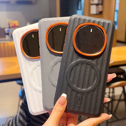 适用荣耀Magic7Pro手机壳新款磁吸全包防摔硅胶软壳磨砂简约Magic6Pro素皮气囊保护套网红ins风潮外壳男女款