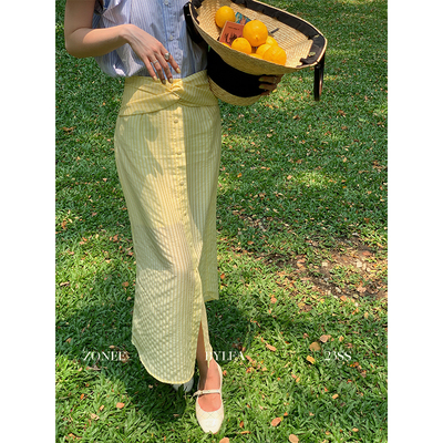 ZONEE半身裙A字裙甜美