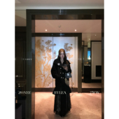 圣诞夜曲 ZONEE LEA宋亦雯 苏力羊驼毛澳毛两穿设计毛呢大衣外套